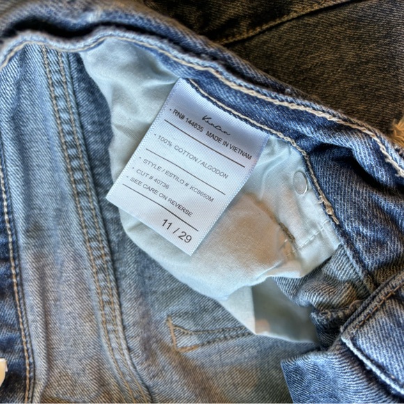 Kancan straight leg mom jeans - Picture 3 of 3